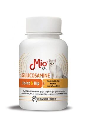 Kedi Vitamini Kedi - Glucosamine (eklem Ve Kas Güçlendirici) 3 Kutu (180 Tablet) Kedi Eklem ve Kas Güçlendirici 3 Kutu