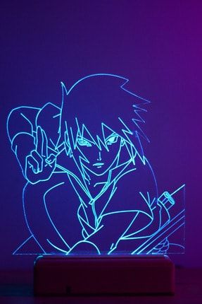 Sasuke Uchiha Naruto 16 Renk Anime Gece Lambası MDW-ANM-127