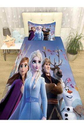 Elsa 13 Desenli Yatak Örtüsü Ve Yastık evortu1303