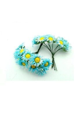 Çiçek Papatya Modeli - 100 Adet Mavi PYP-EMNTPTNC-CCKTT0339Mavi