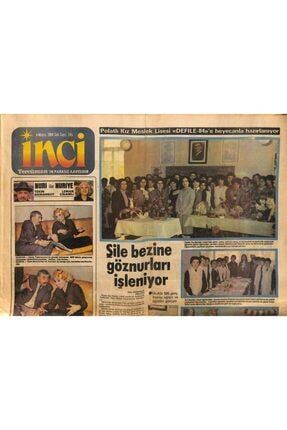 Tercüman Gazetesi Inci Eki 8 Mayıs 1984 - Şile Bezine Göz Nurları Işleniyor Gz63243 GZ63243