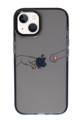 Iphone 13 Hand And Paw Candy Bumper Darbe Emci Silikonlu Telefon Kılıfı MCCNDY13TSRM101