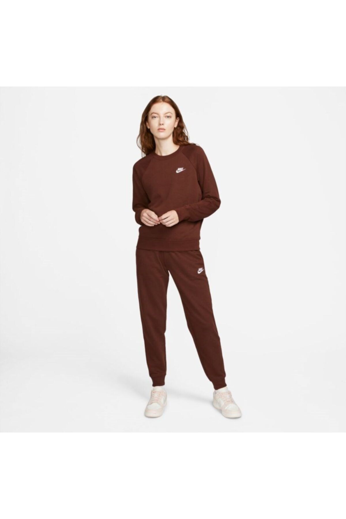Brown nike sweatsuit hotsell
