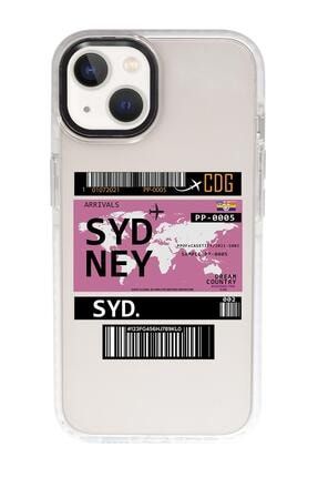Iphone 13 Sydney Ticket Candy Bumper Darbe Emci Silikonlu Telefon Kılıfı MCCNDY13TSRM297