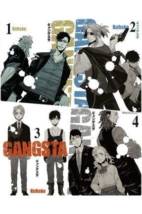 Gangsta 1- 2-3-4 Set Gangsta 1- 2-3-4 set