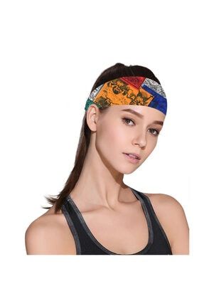 Buff Metonya Kadın Saç Bandı Fular Bandana Bone Taç Toka AKS7