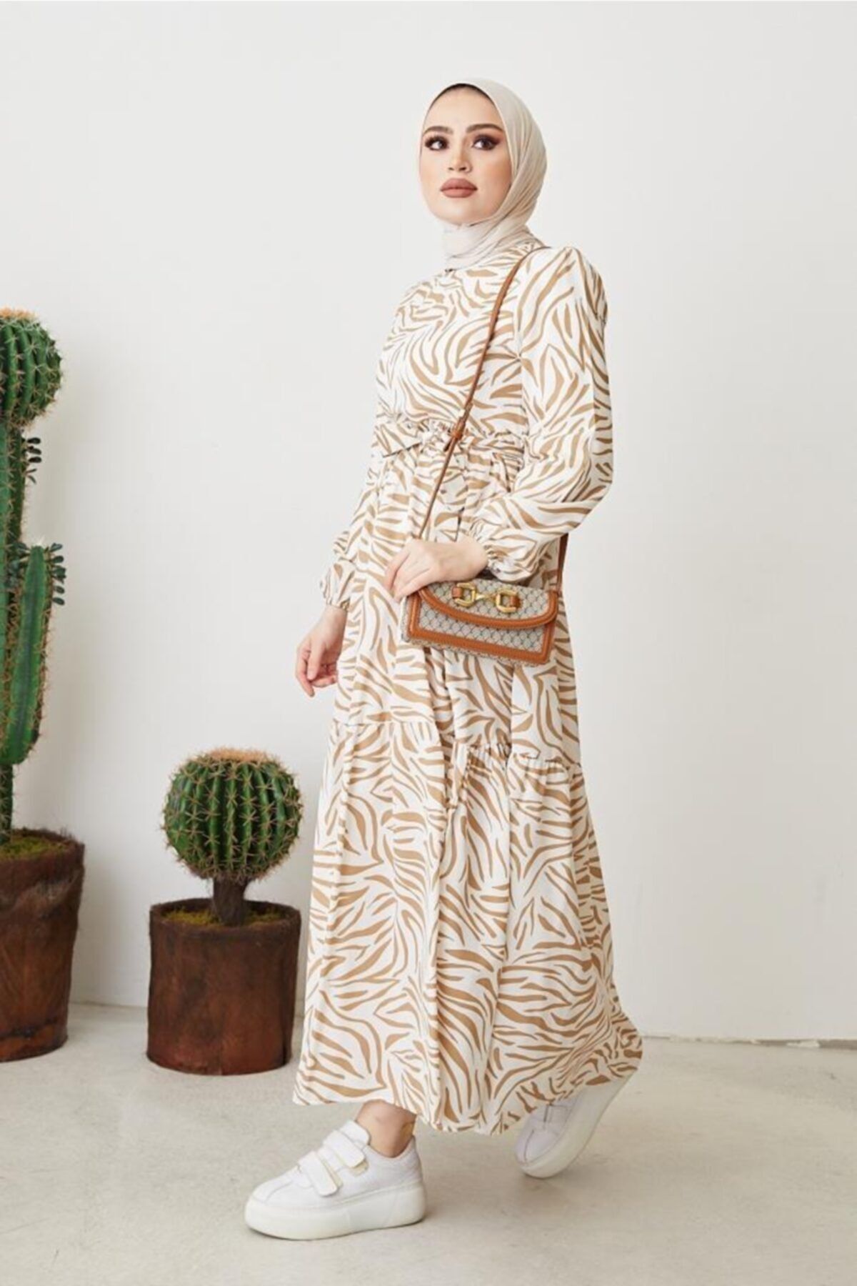 benguen-Kleid mit Zebramuster 6
