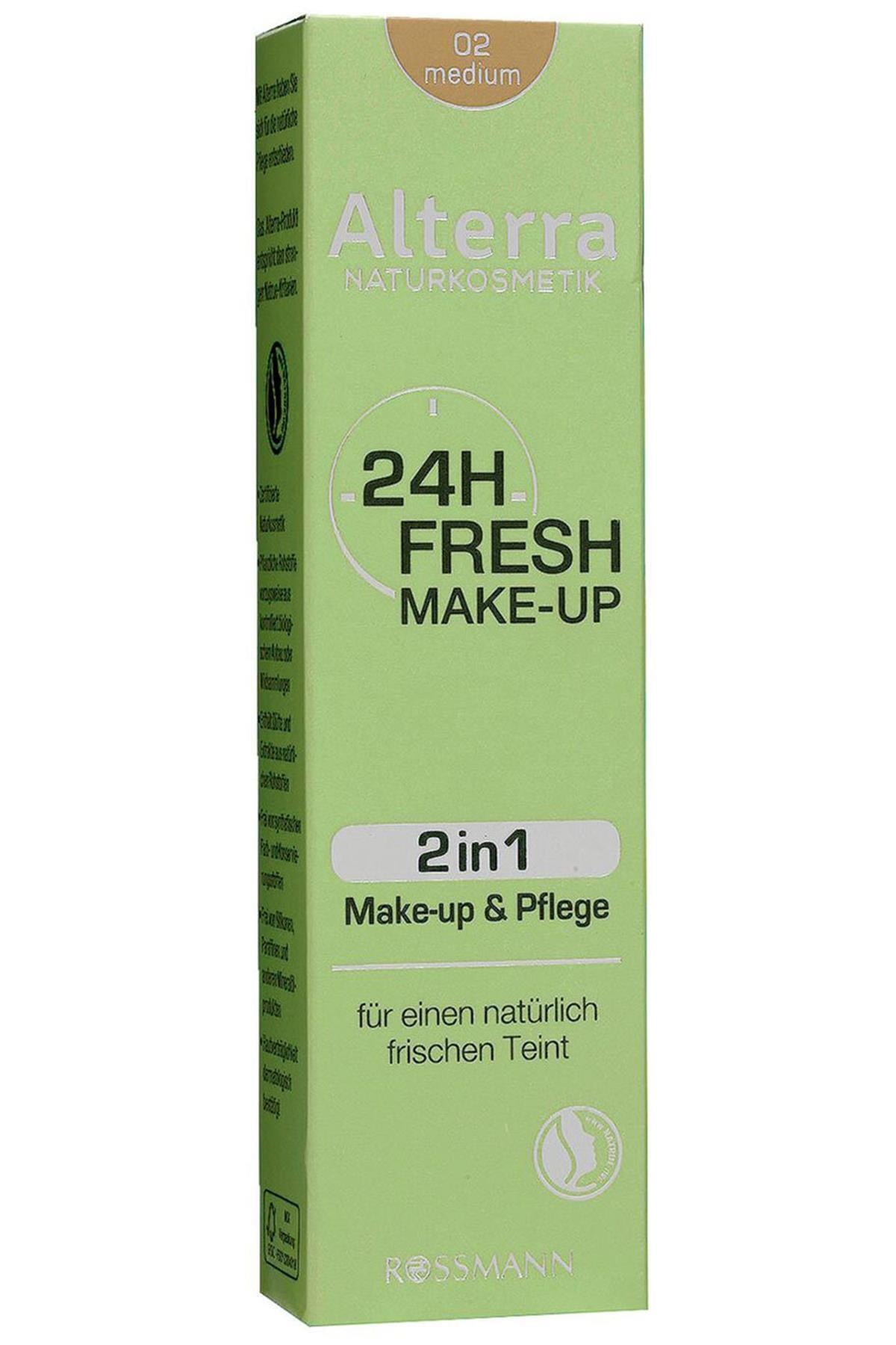 Alterra Marka: Fondöten 24 Fresh 02 Medium 30 Ml Kategori: Fondöten