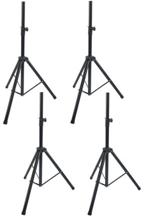 Lastvoice Kb01-4 x 4 lü Set Kabin Hoparlör Standı Sehpası Hoparlör Ayağı