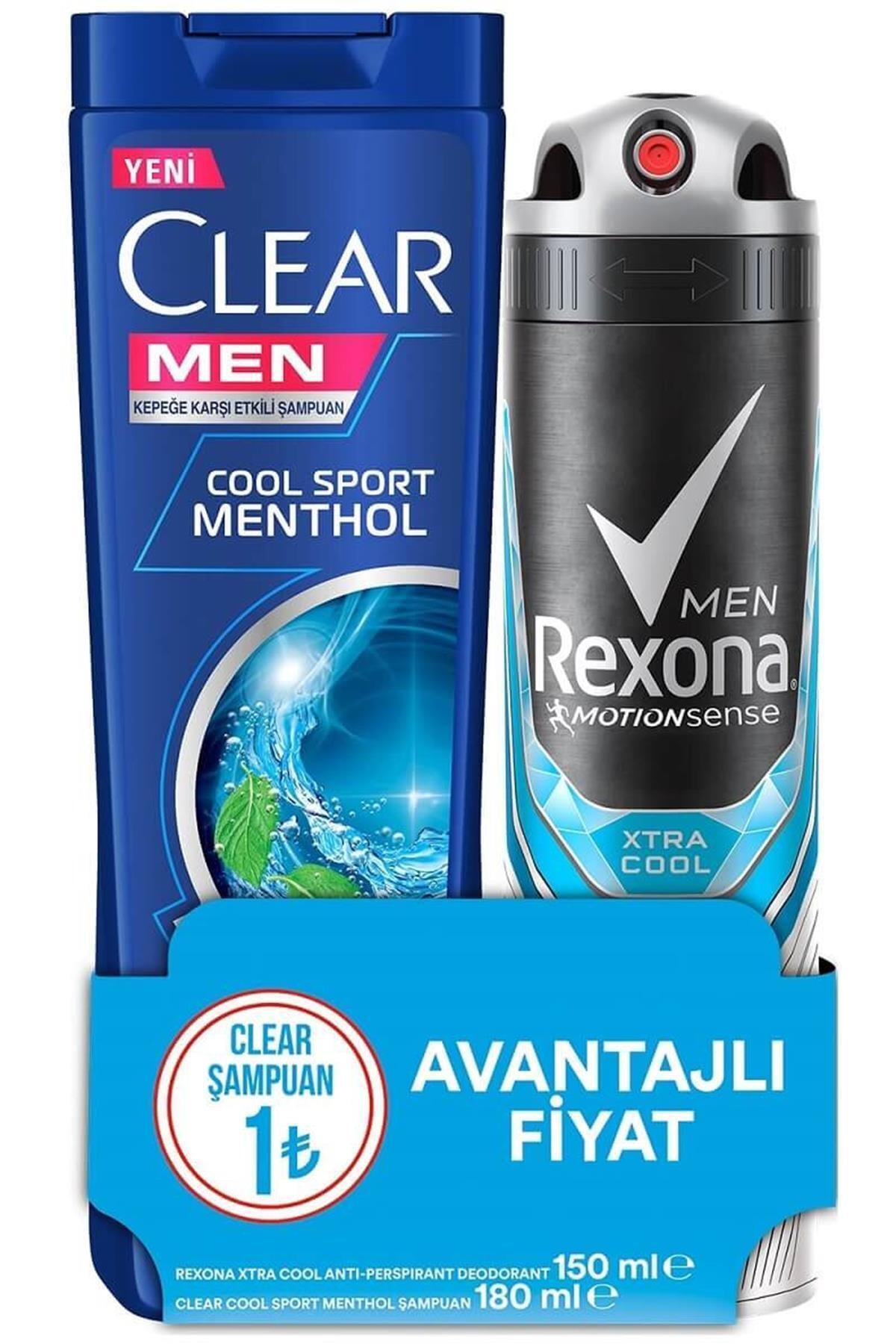Rexona Marka: Extra Cool Deodorant Men 150 Ml Clear Cool Sport Şampuan 180 Ml 330 Ml Kategori: Deod