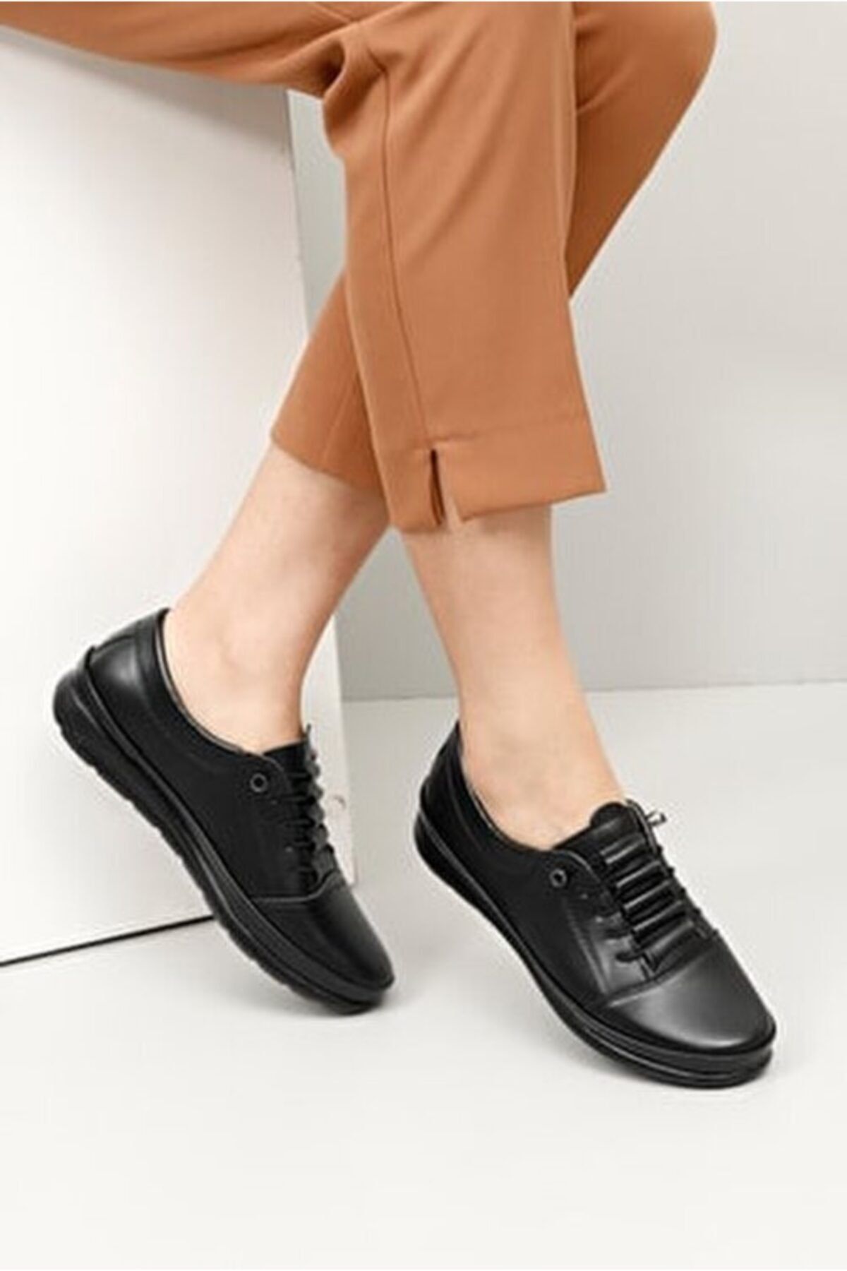 Ayzen Business Shoes Black Flat Trendyol