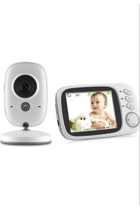 Bebek Monitörü - Bebek Izleme Kamerası Lcd Ekranlı Gece Görüşlü Oda Sıcaklığı Kontrollü Kablosuz Ip TYC00351509244