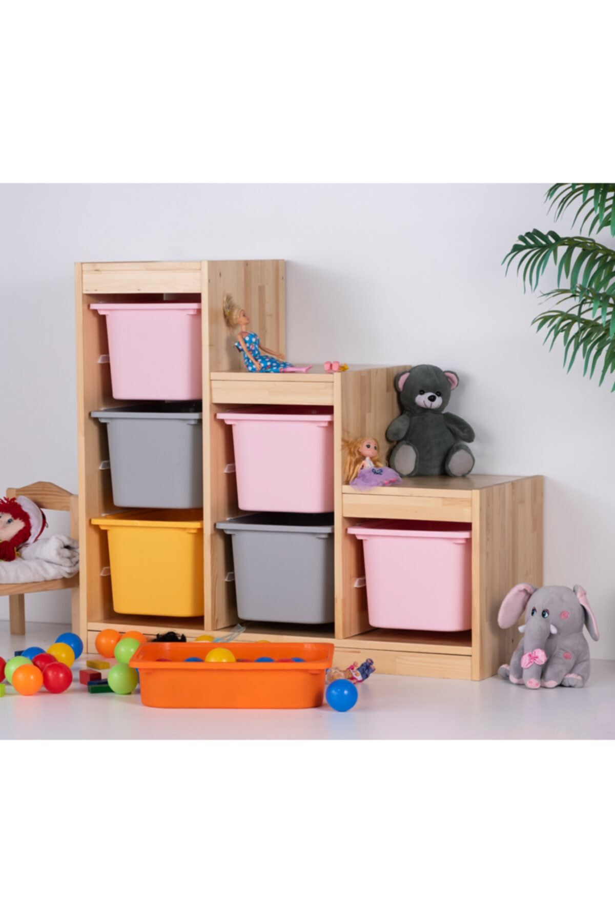 Vip Home-Plastic Organizer with Shelf and Drawer Multi-Purpose Material Vpa-21 (Ladder) 4