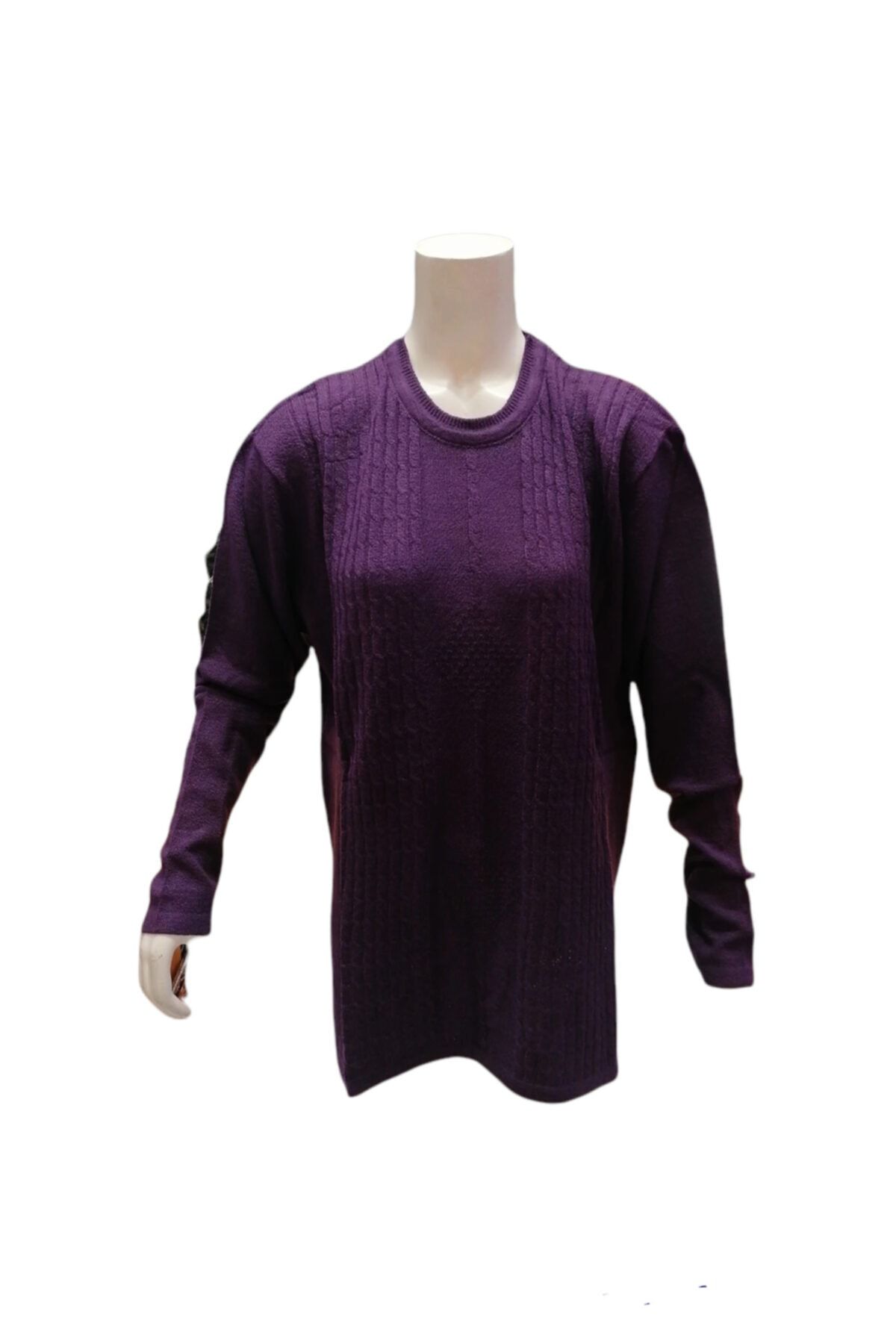SEFER Women s Purple Sweater Trendyol