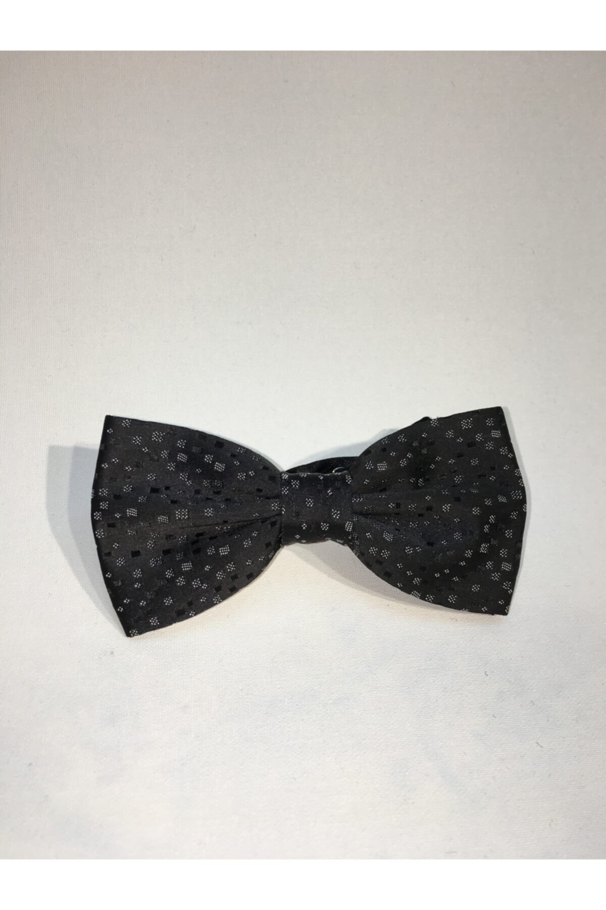 ModaRW16 Desenli Siyah Kumaş Papyon