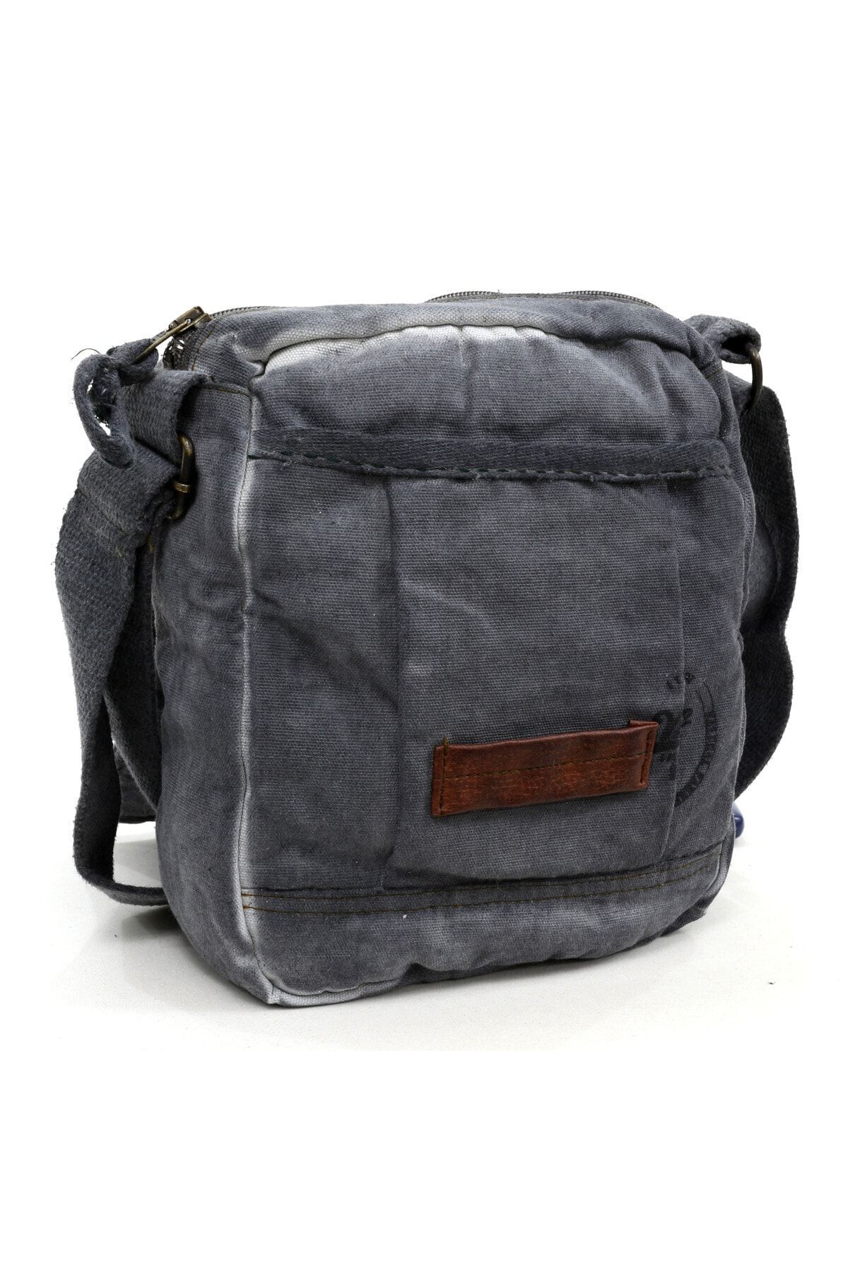 Old Cotton Cargo 8127 New Living Omuz Postacı Salaş Kanvas Omuz Günlük Vintage Pamuk Kumaş Çanta LR10360