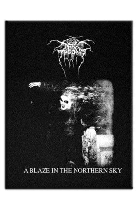 Dark Throne A Blaze In The Northern Sky Albüm Arma Sırt Peç Back Patch Yama BDP1093