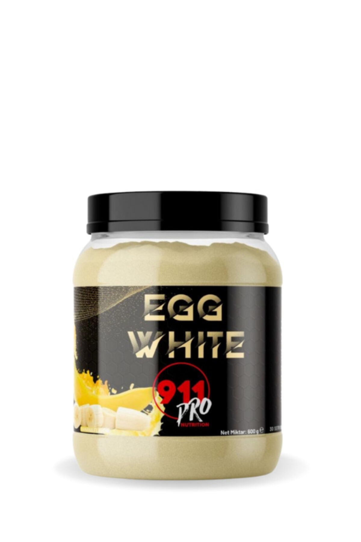 911 Pro Nutrition Egg White Protein Tozu Muz (YUMURTA PROTEİNİ) 500gr