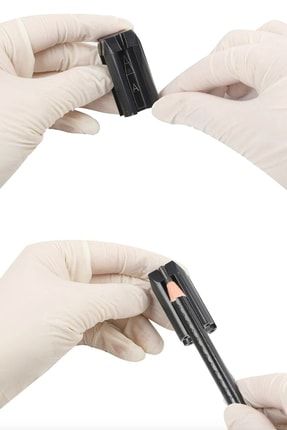 Microblading Ve Kalıcı Makyaj Ipli Kaş Tasarım Kalemi Uc Açıcı Kaş Kalem Tıraş ahel177