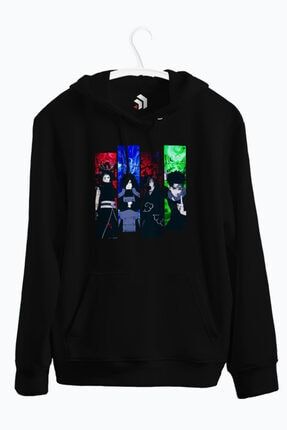 The Most Powerful Uchihas Anime Baskılı Kapşonlu Sweatshirt KS101258301221