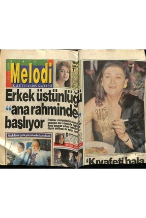Sabah Gazetesi Melodi Eki 3 Nisan 1990 - Güler Sabancı,kıyafeti Hala Konuşuluyor Gz75277 GZ75277