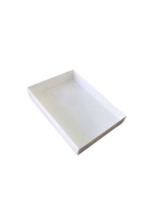 Asetat Kapaklı Karton Yasin Ve Tespih Kutusu 10.5x14.5x2(25 Adet) Beyaz TE7277Beyaz
