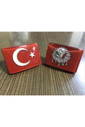 Türk Bayrağı Ve Osmanlı Tuğrası Panjur Arması - 2li Panjur Arması Set - Panjur Arması Türk Osmanlı CMS - 25