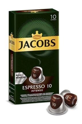 Espresso 10 Intenso Alüminyum Kapsül Kahve 10'lu 52 gr GRK-01778