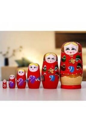 mahi max matruska bebek mor ahsap 5 li fiyati yorumlari trendyol