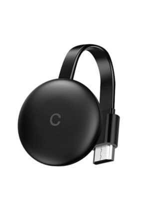 Ally G12 Chromecast Kablosuz Wifi Hdmı Ses Ve Görüntü Aktarıcı 1080p Dongle Siyah 33380