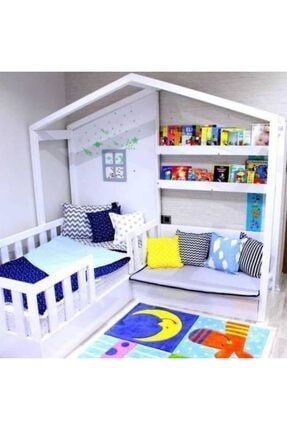 Montessori Yatak Sitil Genç Odası Yatak Oturma Kitap Lik Hepsi Bir Arada sitil.31