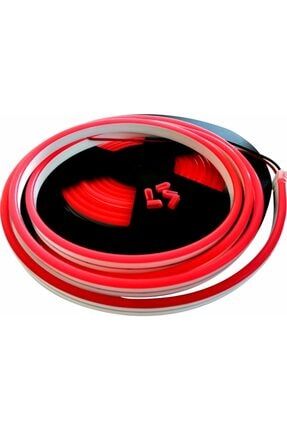 Neon Şerit Led Kırmızı 5 Metre 12 V Dış Mekan 6*12 mm