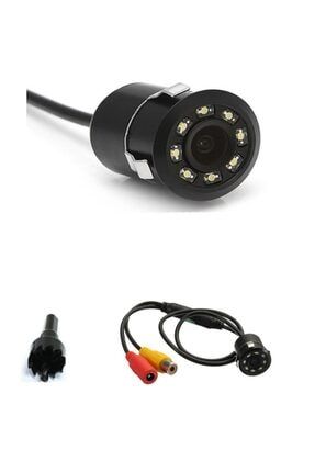 Araç Geri Görüş Kamerası Gece Görüşlü Hd Güvenlik Kamerası 18.5mm rock052