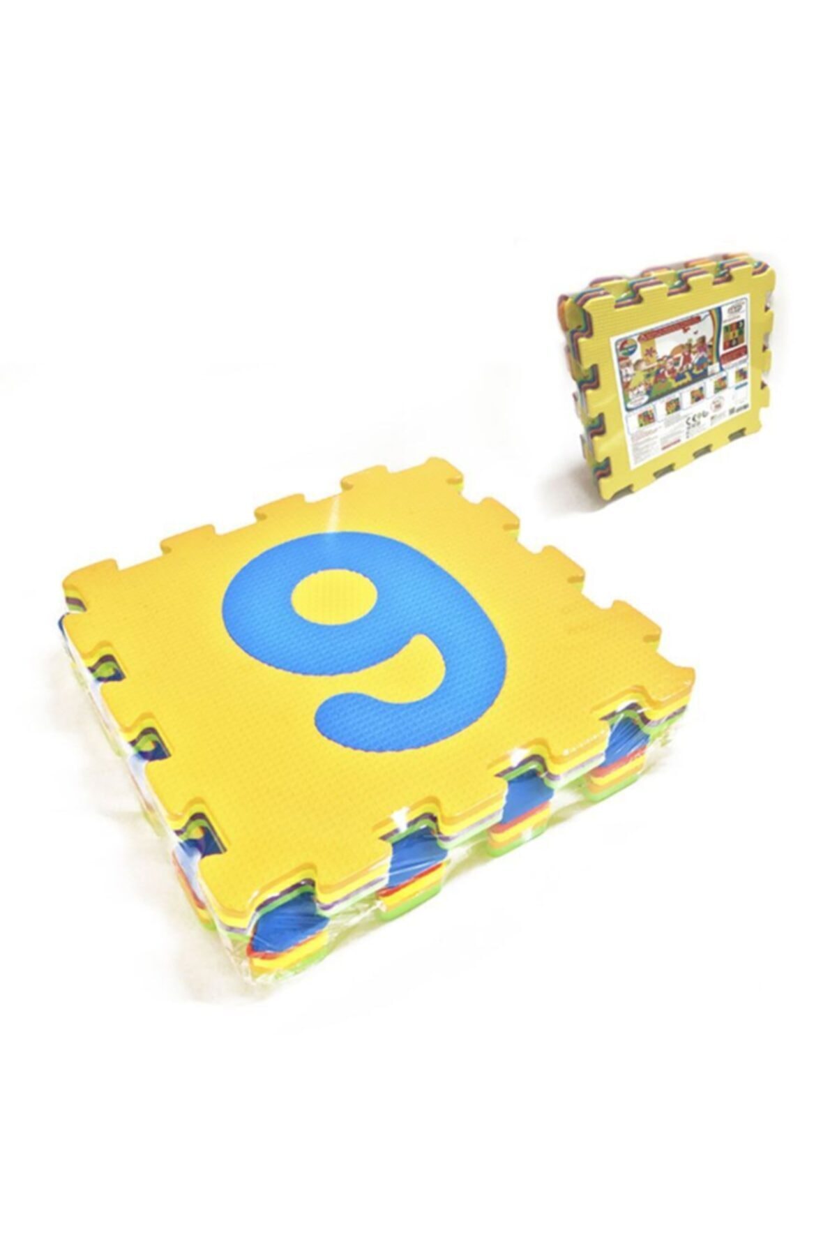 Genel Markalar 9 Parça Büyük Boy Rakamlı Sayılı Sünger Yapılı Oyun Karosu Yer Matı 33*33 Cm fotoğrafı 2 (önizleme)