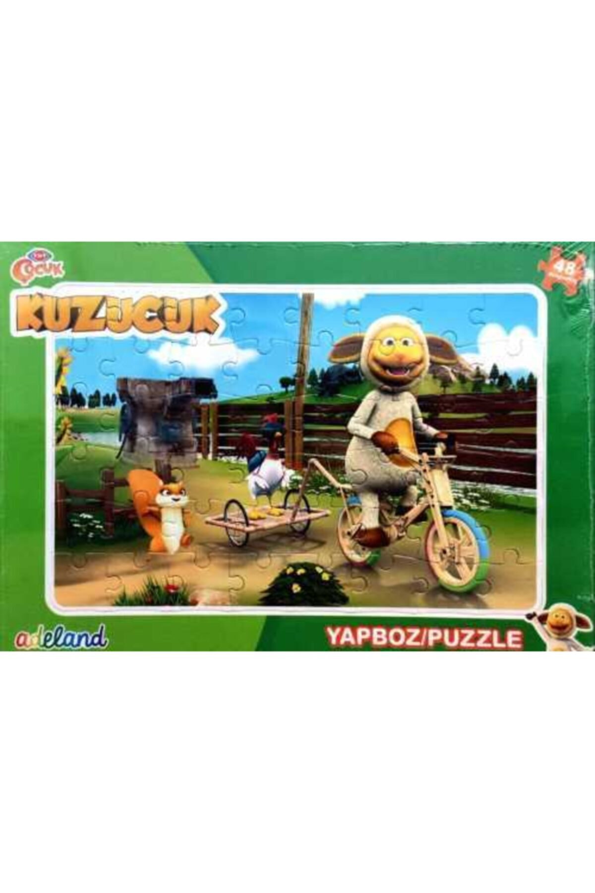 ADELAND Trt Çocuk 24 Parça 5'li Karışık Eğitici Puzzle fotoğrafı 5 (önizleme)