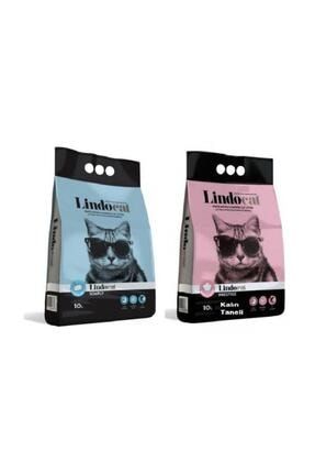Lindo Cat Lindocat Kokusuz Kalin Taneli Topaklanan Kedi Kumu 10 Lt Trendyol