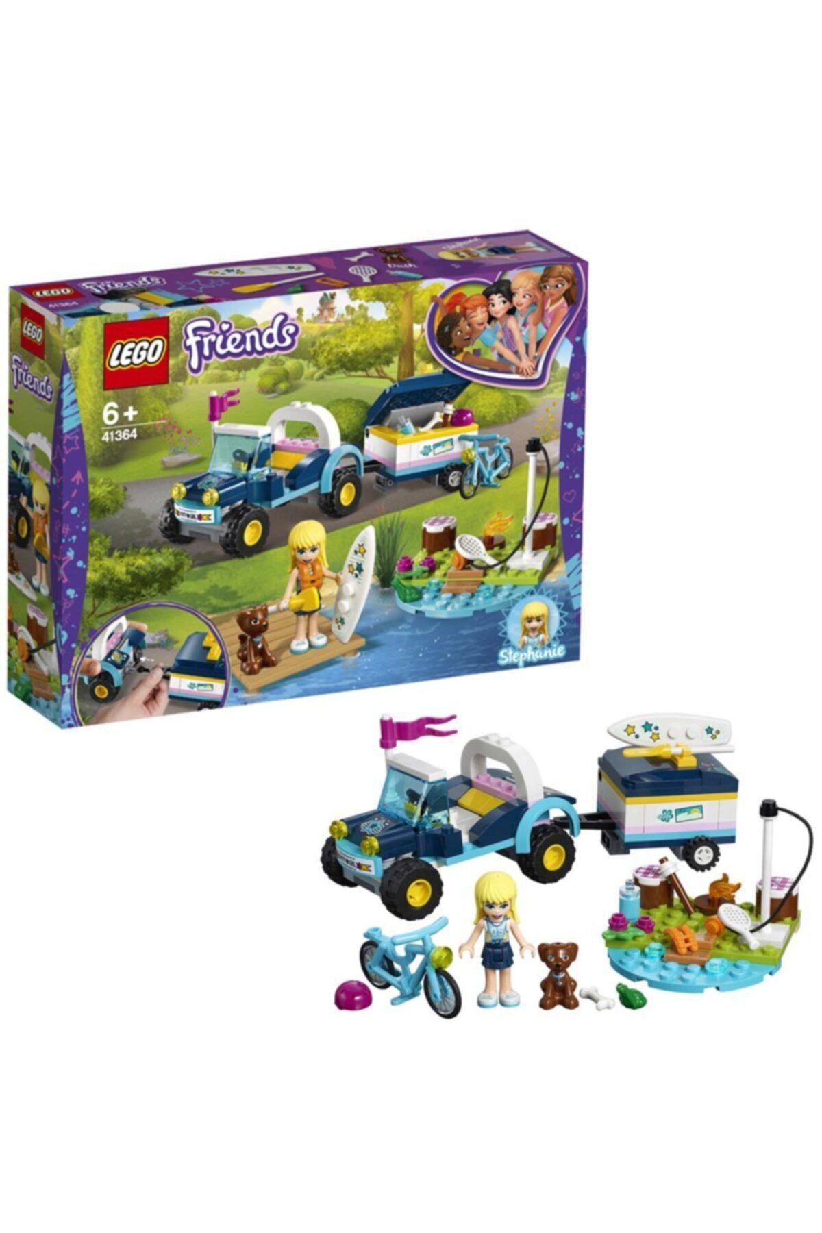 Lego friends stephanie's buggy and trailer clearance