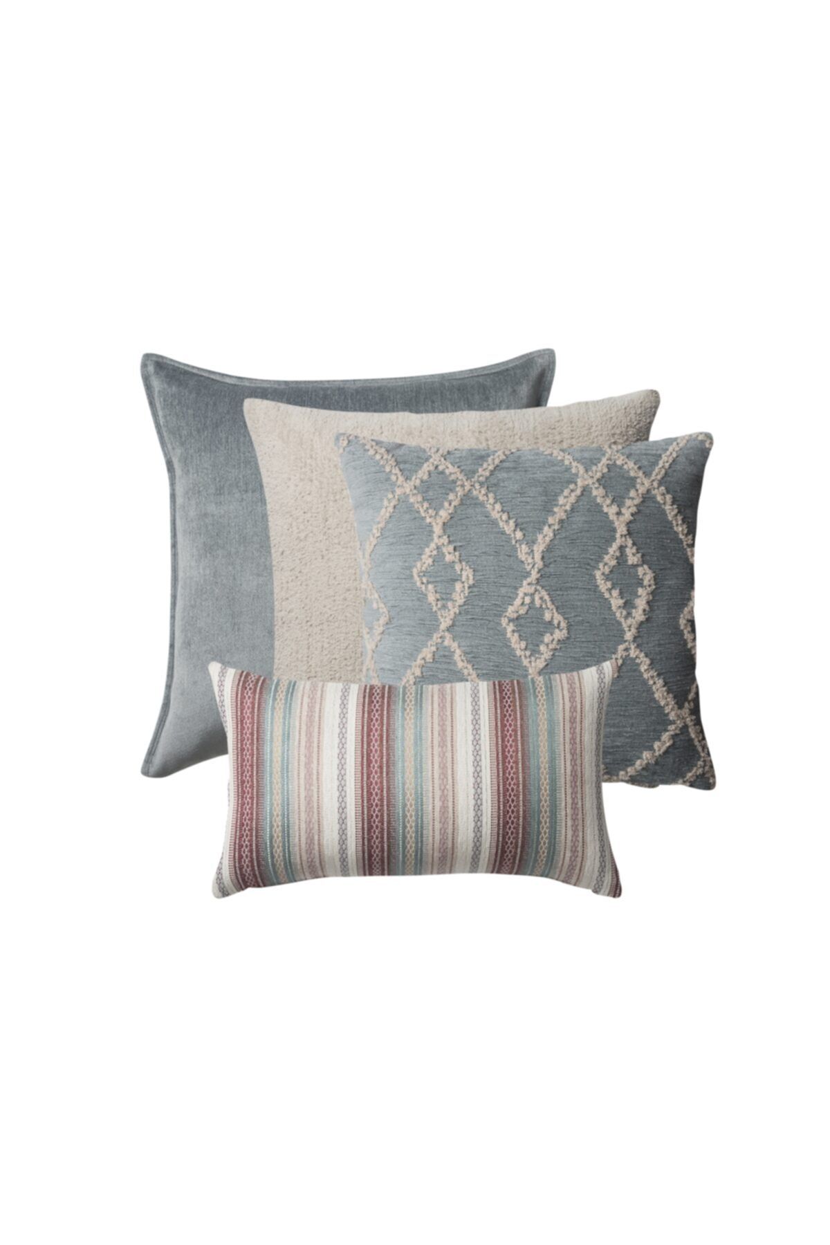 Decorative outlet pillow set