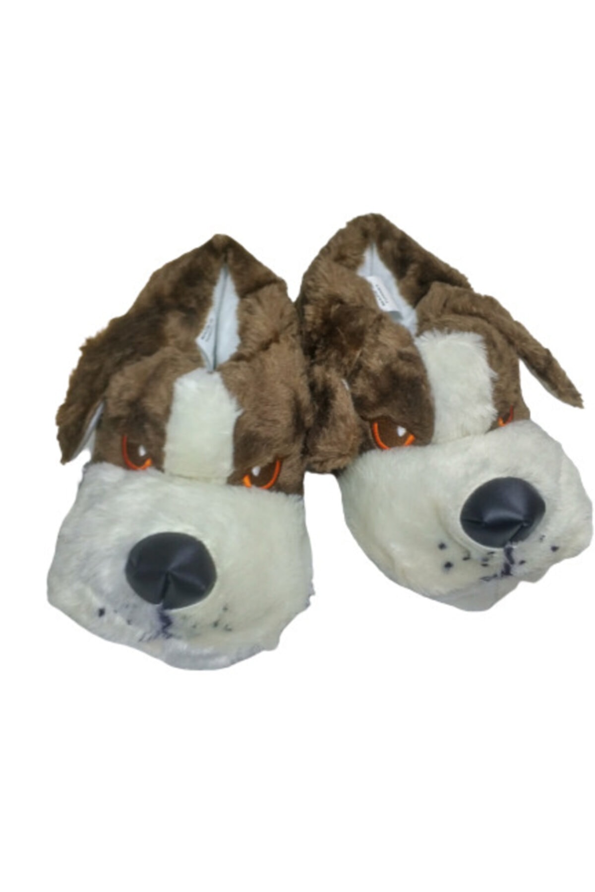 TREND AYAKKABI Ev Içi Peluş Gri Köpek Panduf görsel 4