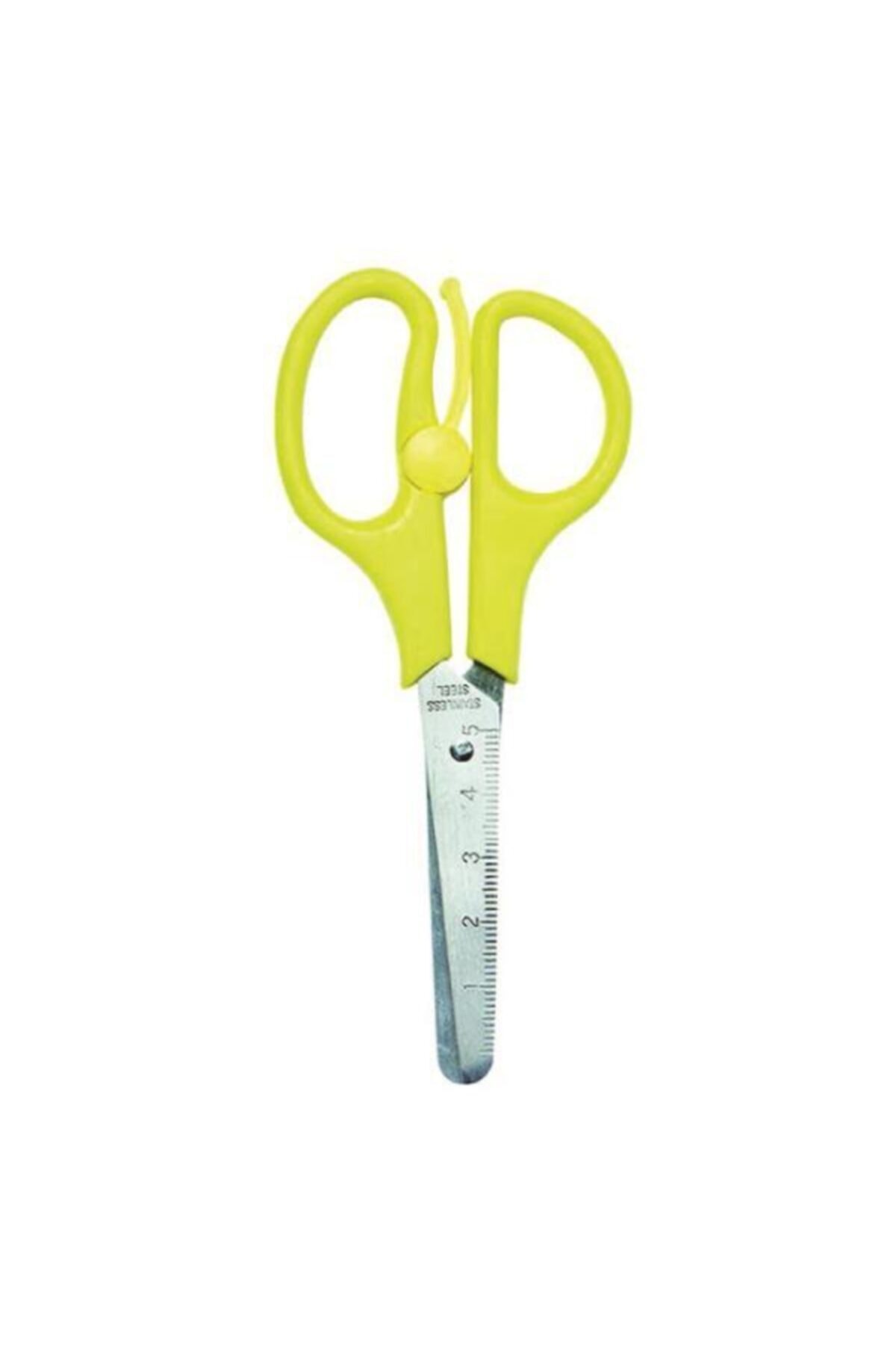 Öğrenci Makası Yaylı-Cetvelli