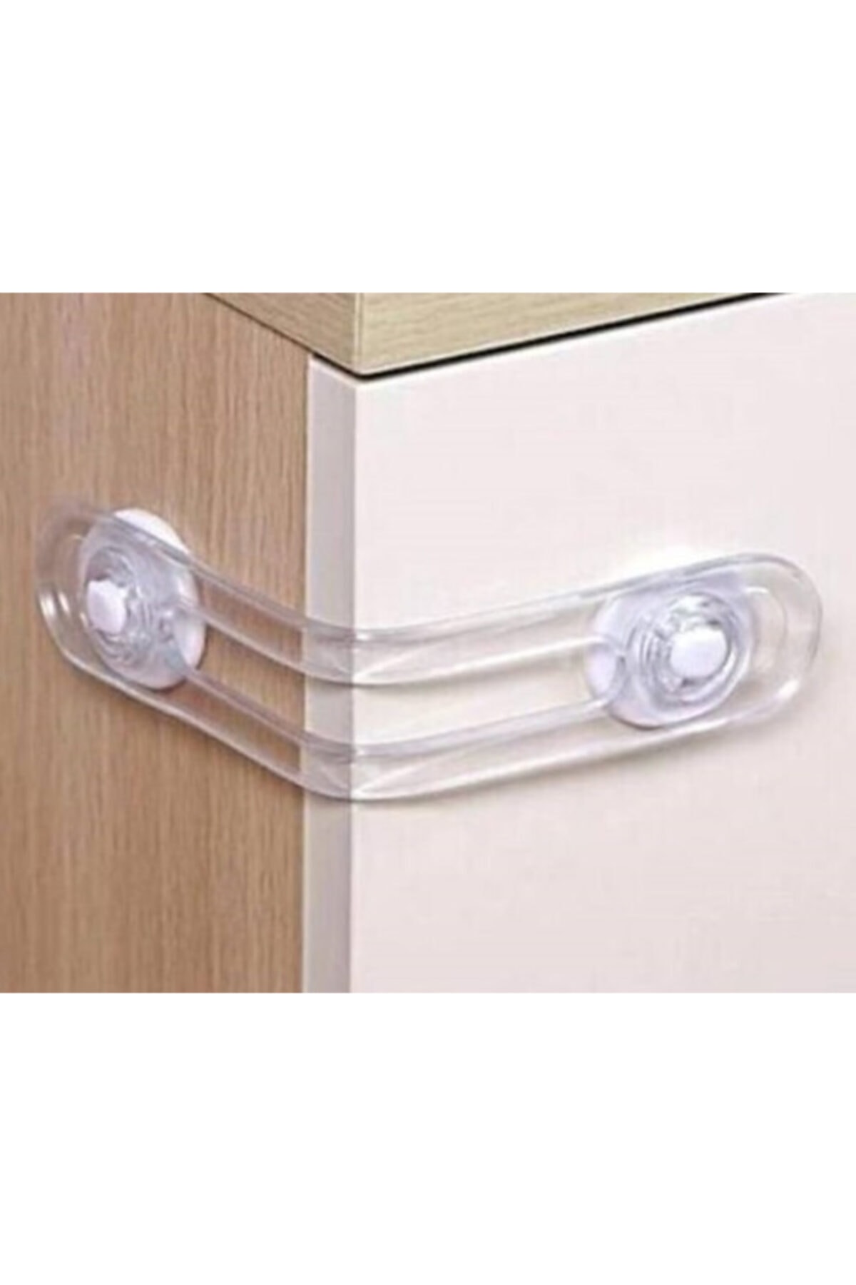Vip Home Concept 4 Adet Çok Amaçlı Çekmece Kilidi Çekmece Dolap Bebek Kilidi 17 Cm fotoğrafı 2 (önizleme)