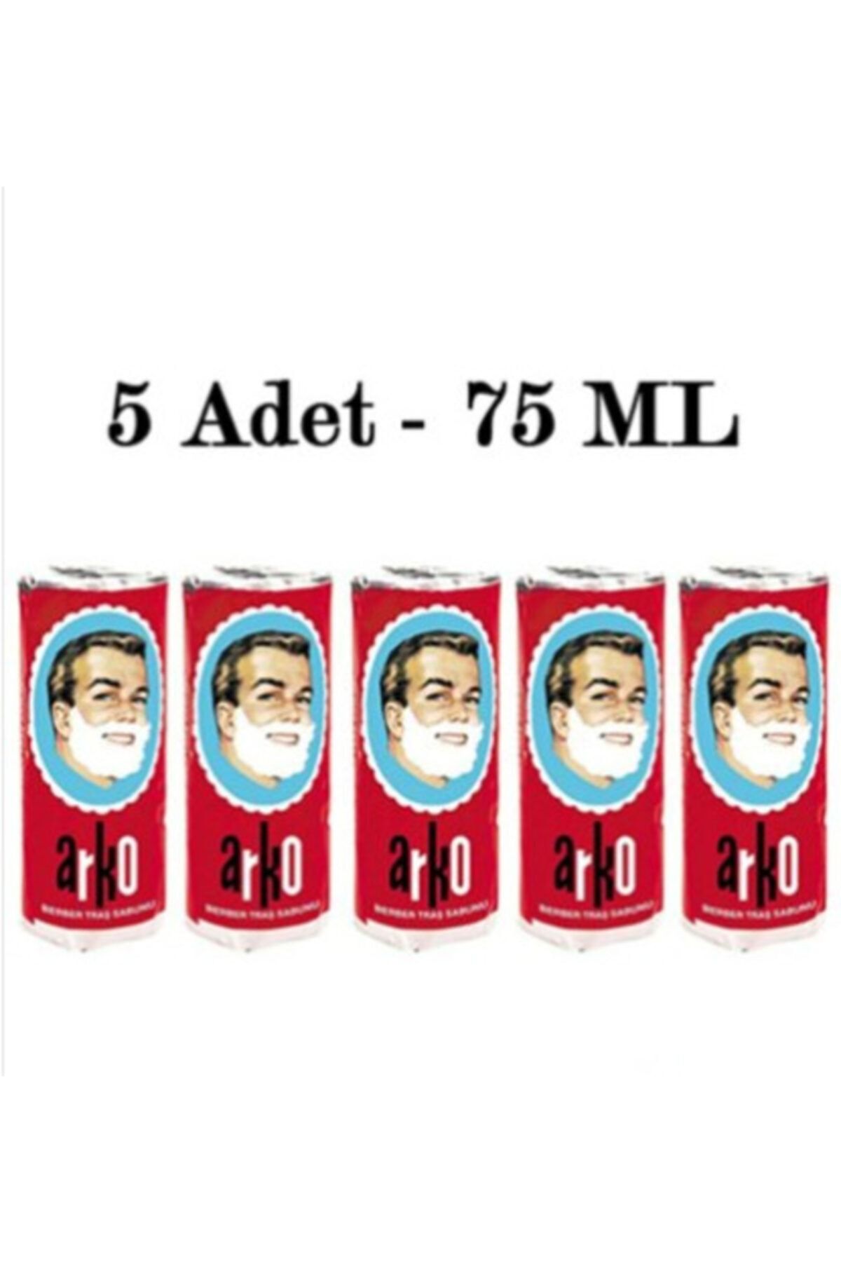 ARKO Berber Tıraş Sabunu 75 Ml 5 Adet