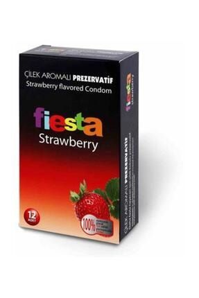 Strawberry Çilekli Aromalı Prezervatif C-1588