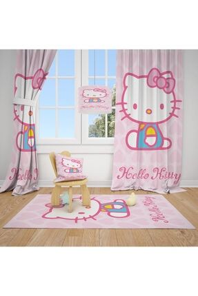 Hello Kitty Çocuk Bebek Odası Halısı CE578