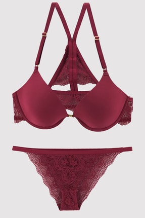 Pierre Cardin Kadin Fusya 4652 Balenli Onden Klipsli Destekli Sutyen Takim Fiyati Yorumlari Trendyol