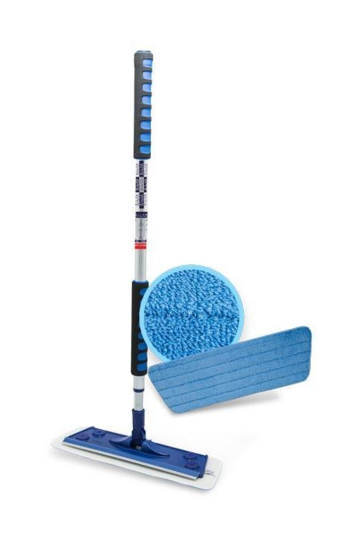 Silva Network Mikrofiber Teleskopik Tekli Kuru Mop Set