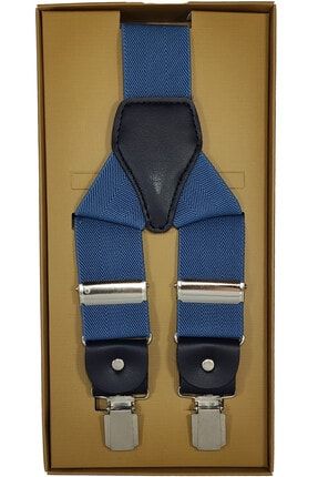 Indigo Mavi Renk Pantolon Askısı Salopet Lastik Askı LVPAAS01