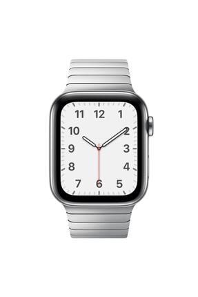 Apple Watch Series 3 38mm Uyumlu Kordon Link Bracelet Band Gümüş SKU: 633