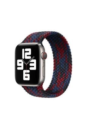 Apple Watch 42-44 Mm Contrast Örgü Kordon / Uyumlu Kordon-15878