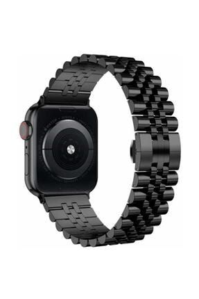 Apple Watch 2 3 4 5 6 Se 44mm Parlak Metal Göz Alıcı Tasarım Metal Kordon / Uyumlu Kordon-17779
